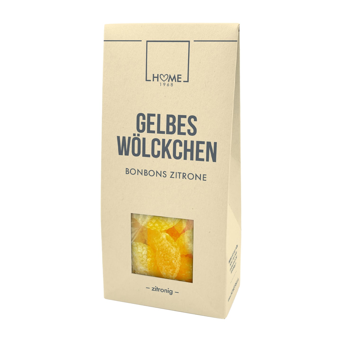 Gelbes Wölkchen Zitronen Bonbons