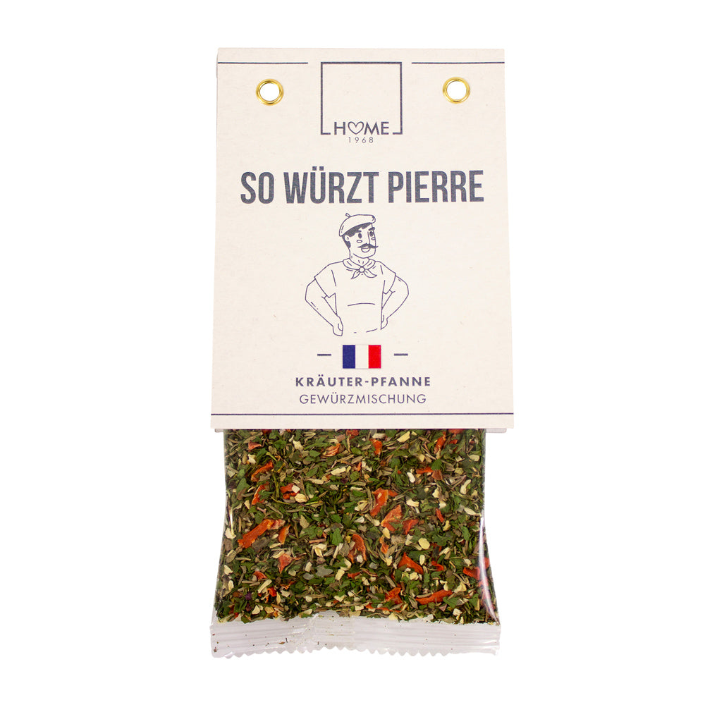 so würzt Pierre Kräuter-Pfanne
