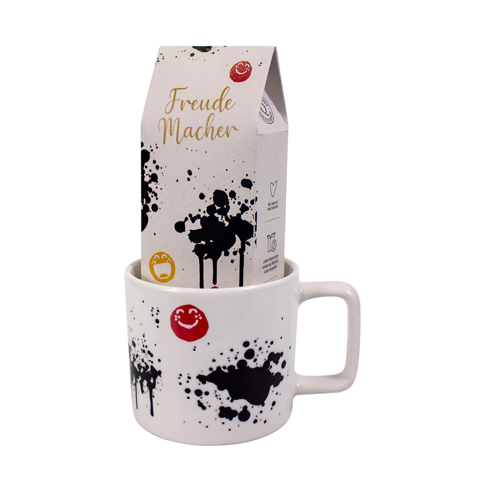 Tasse mit Teebox - Freudemacher