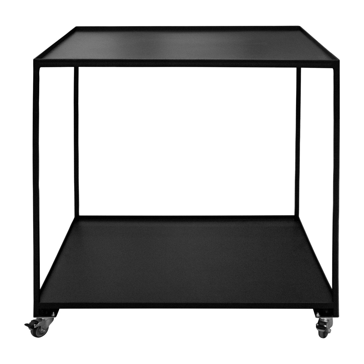 Metalltisch mit Rollen