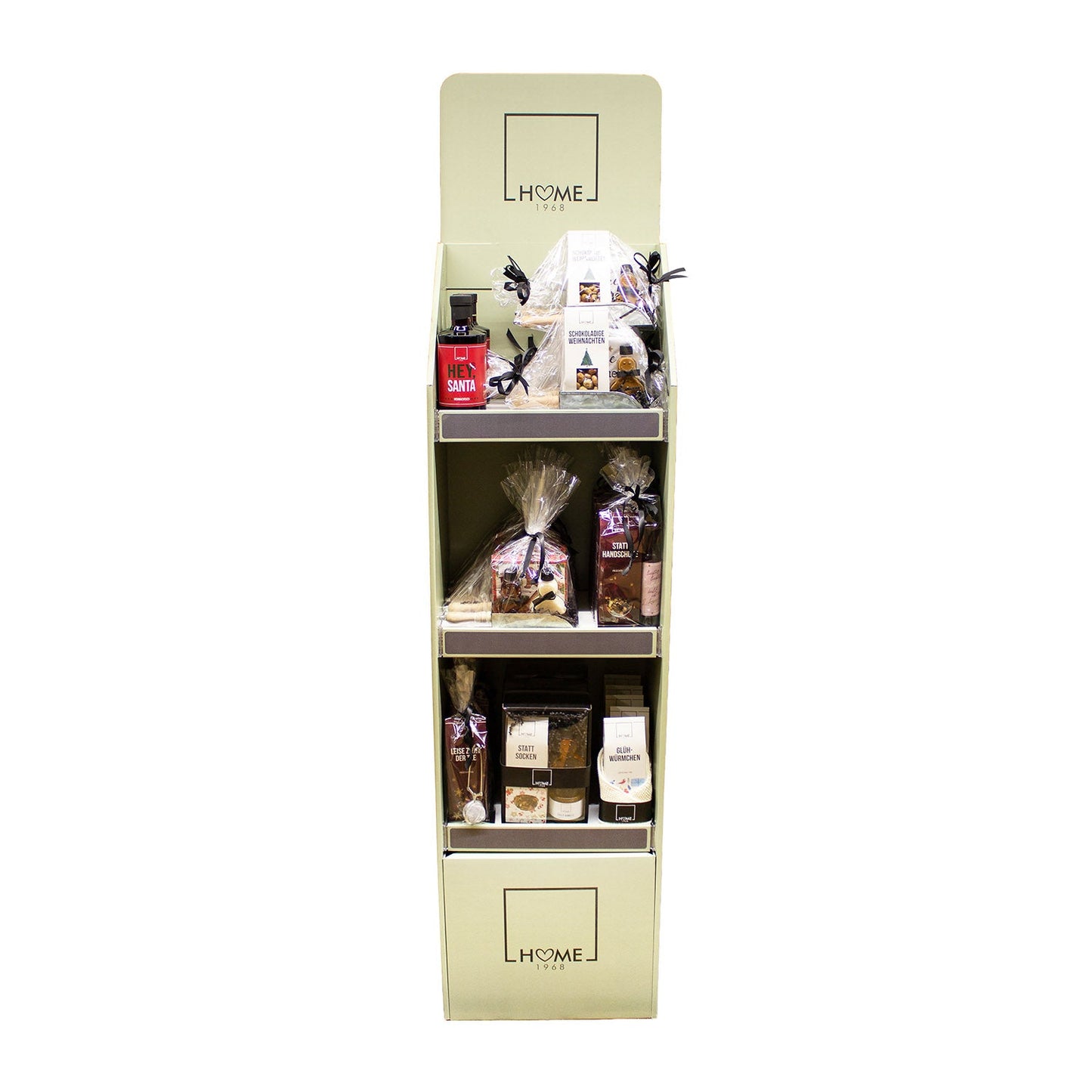 Bodendisplay Weihnachtsgeschenke