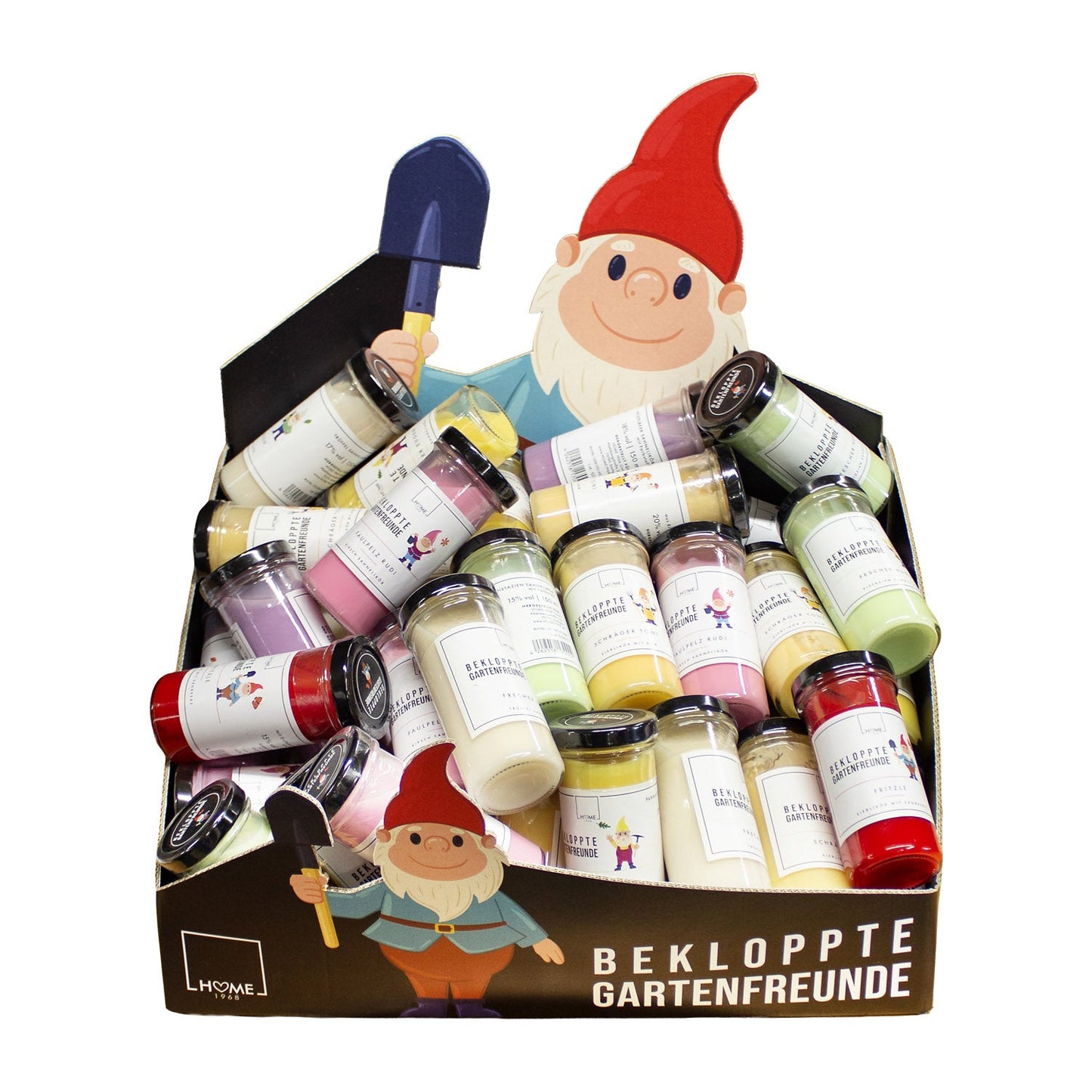 Tischdisplay Haus der Gartenfreunde