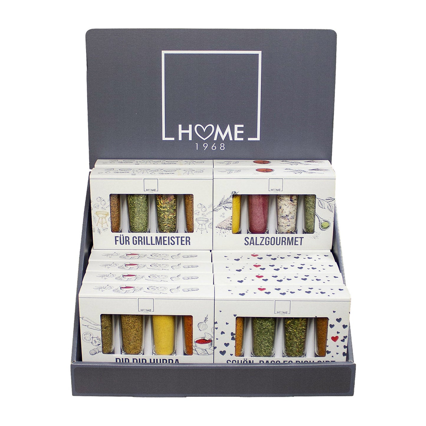 Tischdisplay La Vitro Boxen