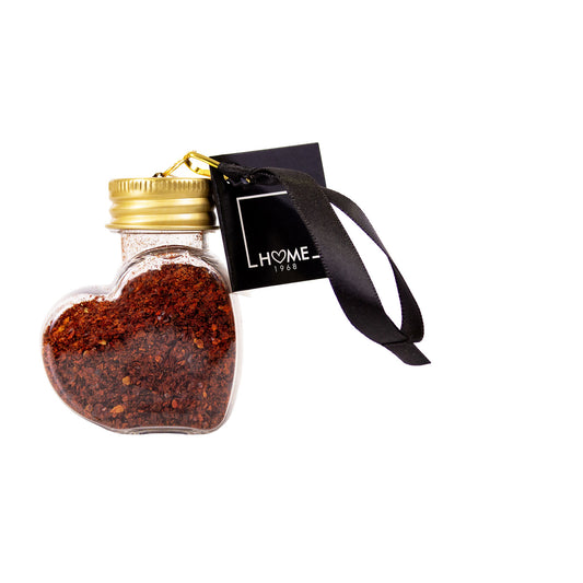 Gewürz-Herz - Chili geschnitten