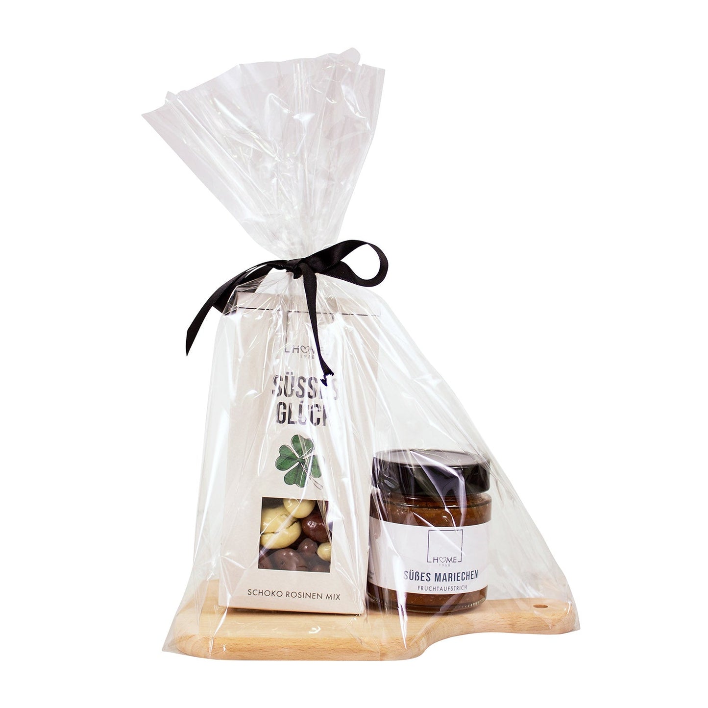 Präsent Holzbrett - Süsses Glück