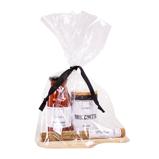 Präsent Holzbrett - Bruschetta