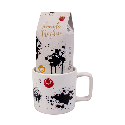 Tasse mit Teebox - Freudemacher