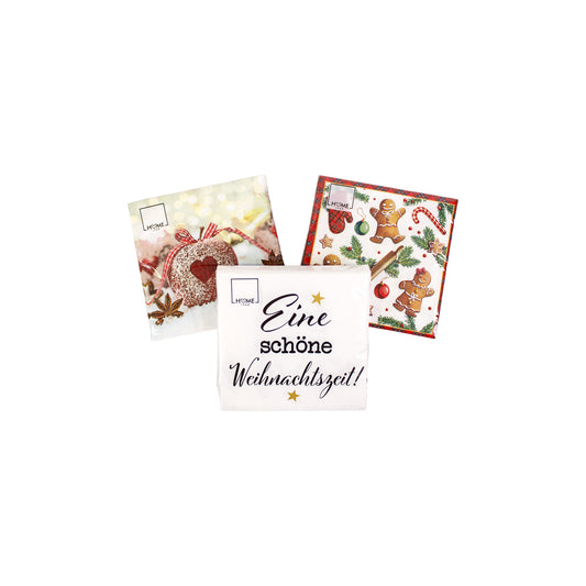 Servietten weihnachtlich