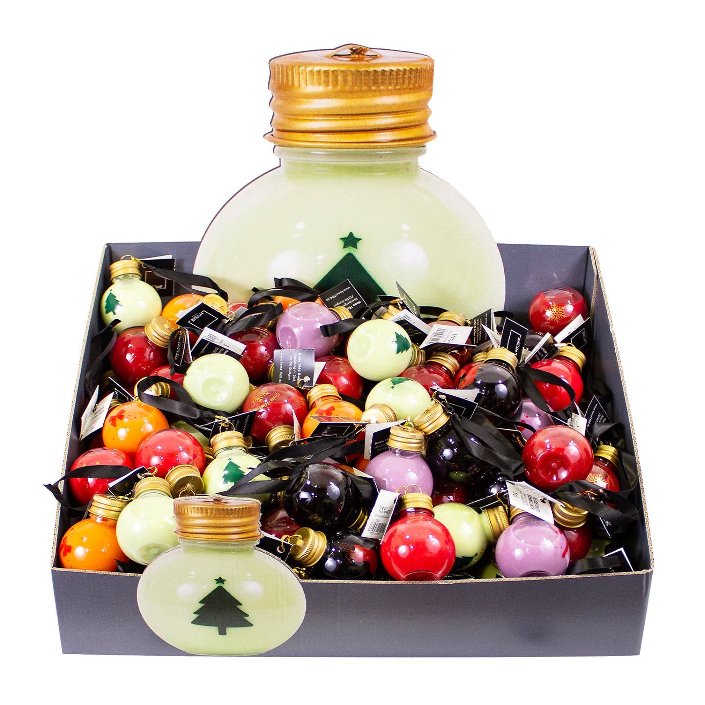 Tischdisplay Christbaumkugeln