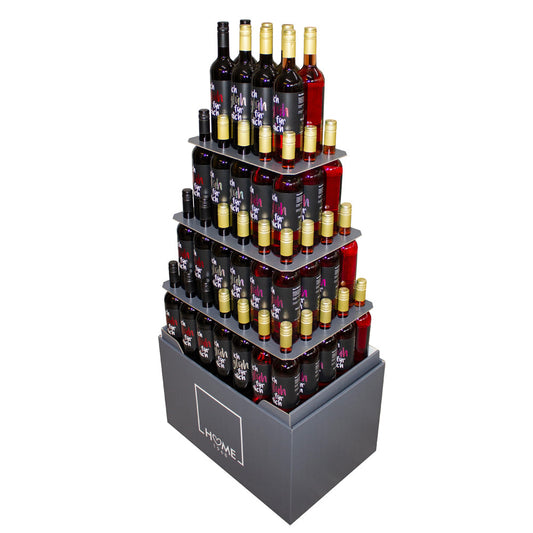 Flaschenpyramide Ich glüh für dich