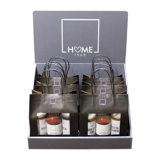 Tischdisplay Eingetütet