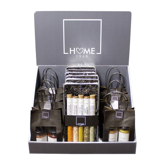 Tischdisplay Blech & Lecker trifft Eingetütet