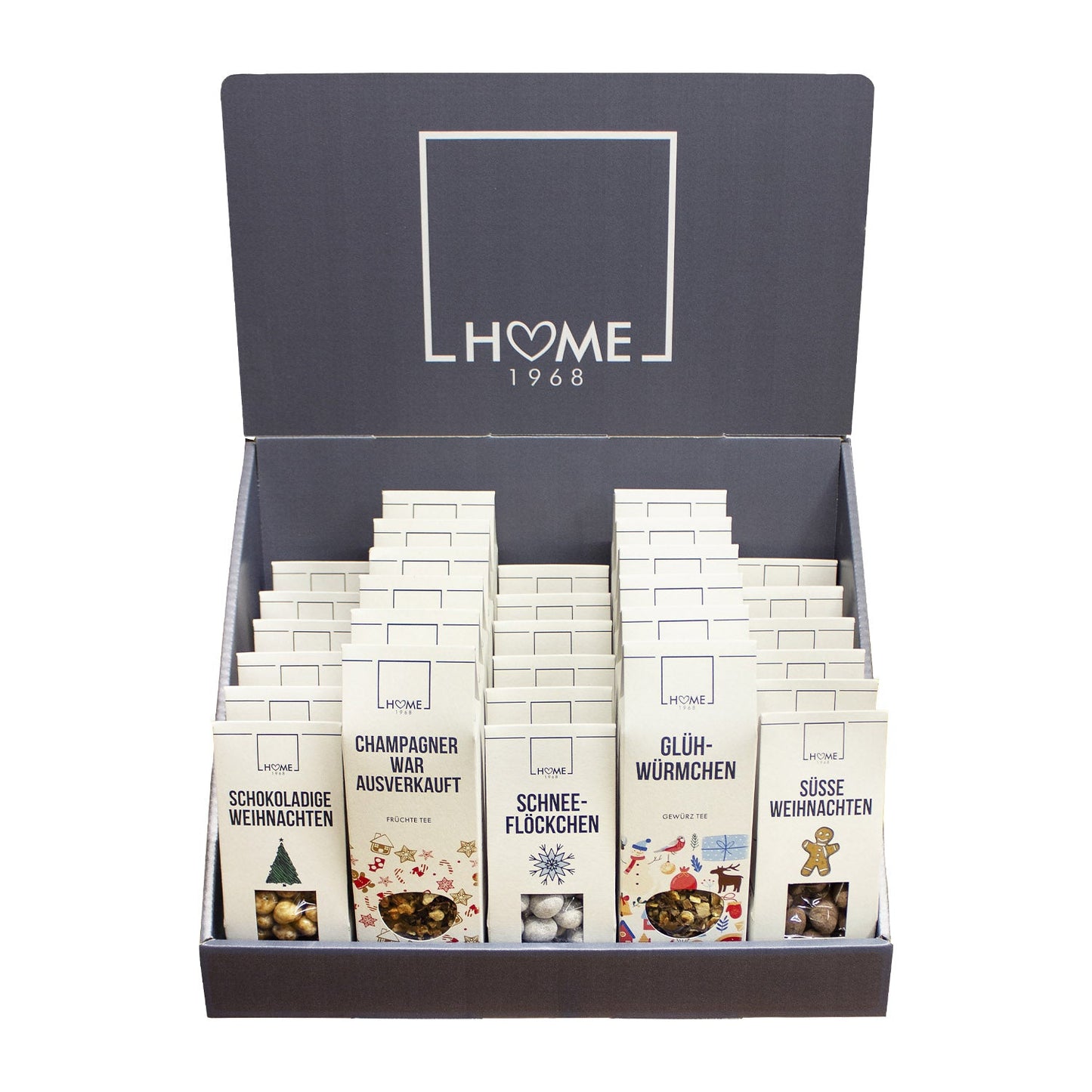 Tischdisplay Schokoladige Weihnachten