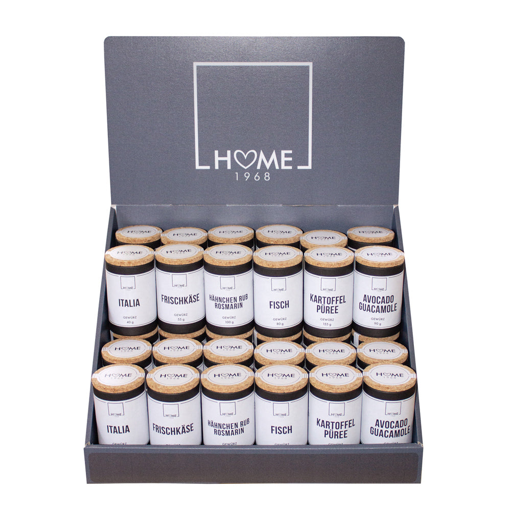 Tischdisplay Gewürzdosen